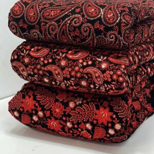 پارچه مخمل سوزندوزی کد431