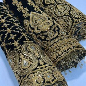 پارچه مخمل جواهردوزی کد429