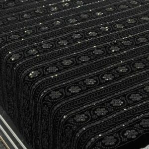 پارچه مخمل سوزندوزی کد426