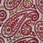 پارچه لینن سوزندوزی کد463