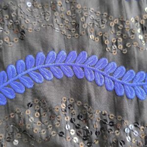 پارچه لینن سوزندوزی کد473