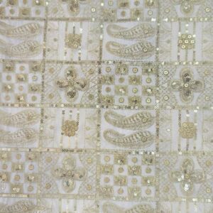 پارچه لینن سوزندوزی کد477