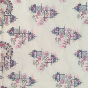 پارچه لینن سوزندوزی کد481