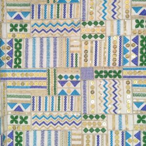 پارچه لینن سوزندوزی کد488