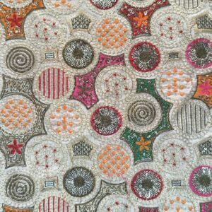 پارچه لینن سوزندوزی کد501