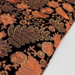 پارچه مخمل سوزندوزی کدAD509