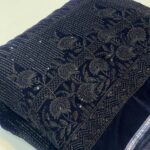 پارچه مخمل سوزندوزی کد AD527