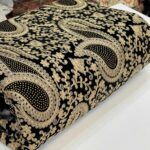 پارچه مخمل بخارادوزی کدFA526