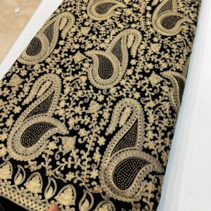 پارچه مخمل بخارادوزی کدFA526