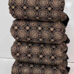 پارچه مخمل سوزندوزی کد AD515