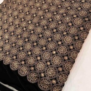 پارچه مخمل سوزندوزی کد AD515