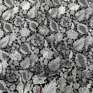 پارچه مخمل سوزندوزی کد AM512