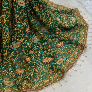 حریر  هندی حاشیه دار کدAR509